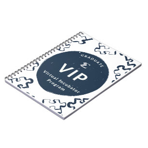Cuaderno Bloc de notas graduado del programa de incubadora 