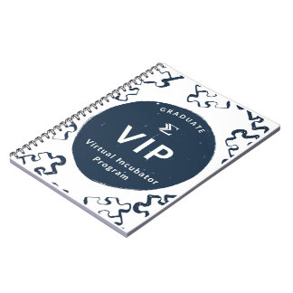 Cuaderno Bloc de notas graduado del programa de incubadora 