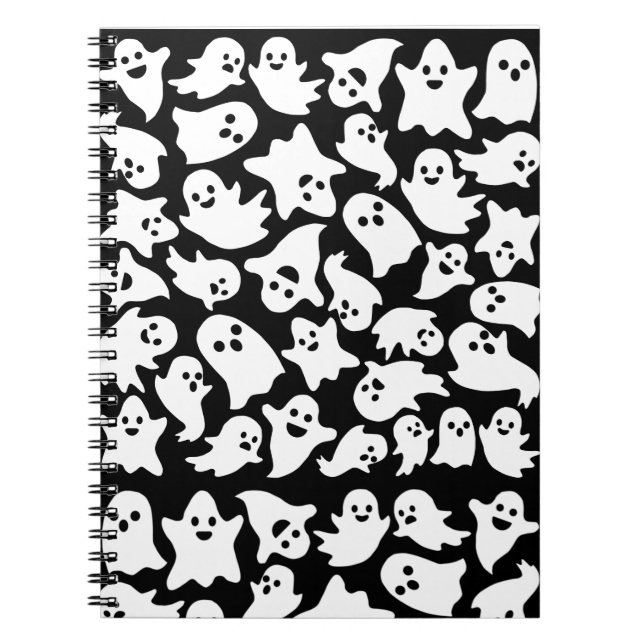 Cuaderno Bloc de notas Halloween Ghosts (Frente)