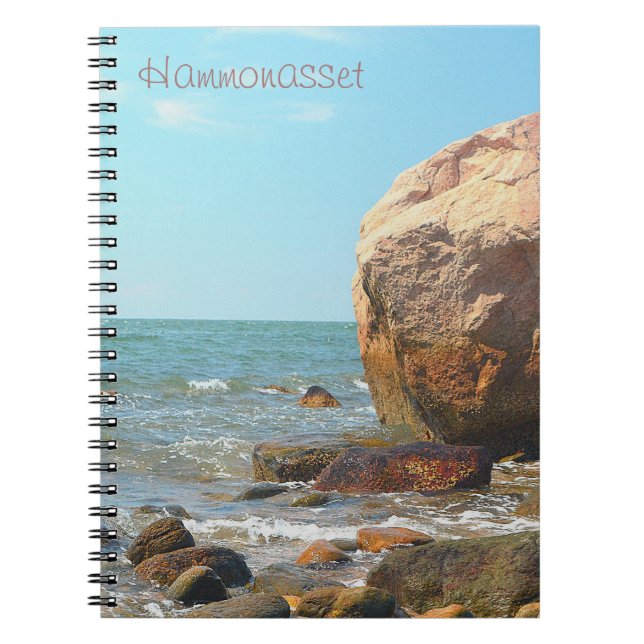 Cuaderno Bloc de notas Hammonasset Beach (Frente)