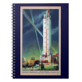 Cuaderno Bloc de notas Havoline Thermometer