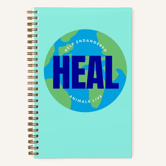 Cuaderno Bloc de notas HEAL (5,5" x 8,5") (Anverso)