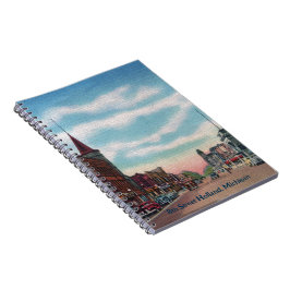 Cuaderno Bloc de notas Holland Michigan de los años 1940