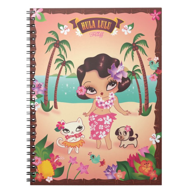 Cuaderno Bloc de notas Hula Lulu (Frente)