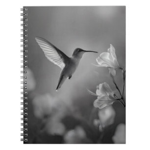 Cuaderno Bloc de notas Hummingbird Grace Flower Bloom