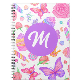 Cuaderno Bloc de notas inicial de la celebración majestuosa