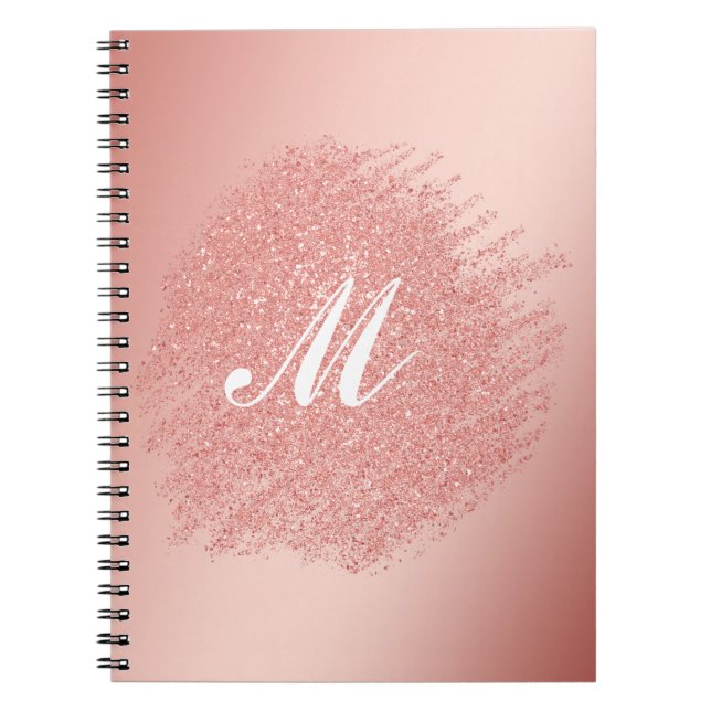 Cuaderno Bloc de notas inicial de Sparkle (Frente)