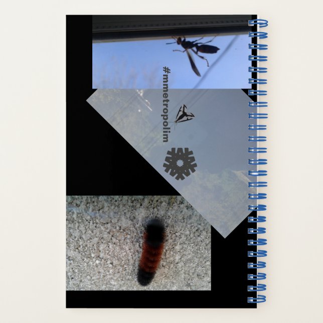Cuaderno Bloc de notas/INSECTS/MMETROPOLIM (Reverso)