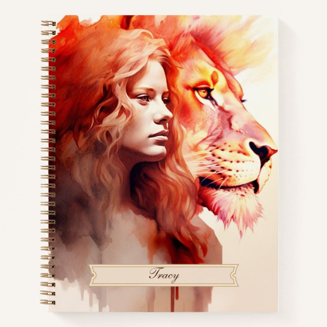 Cuaderno Bloc de notas inspirado en tarot (Anverso)