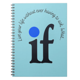 Cuaderno Bloc de notas inspirador "What if"