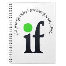 Bloc de notas inspirador "What if"