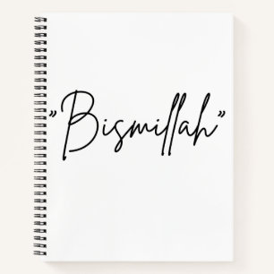 Cuaderno Bloc de notas islámico "Bismillah" - Beg fiel