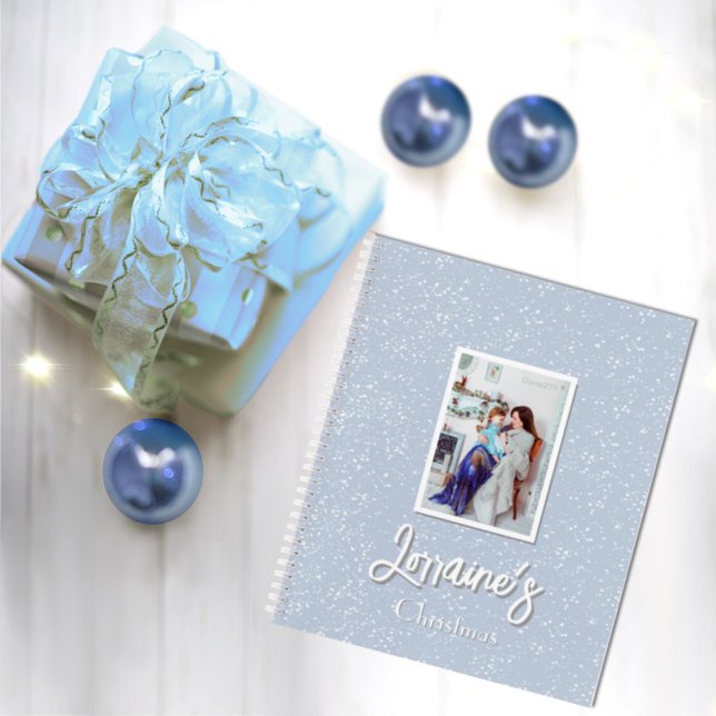 Cuaderno Bloc de notas Joyoux Noel Blue Spiral (Subido por el creador)