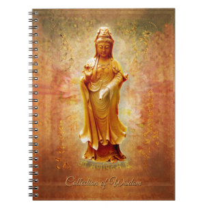 Cuaderno Bloc de notas Kuan Yin (personalizable)