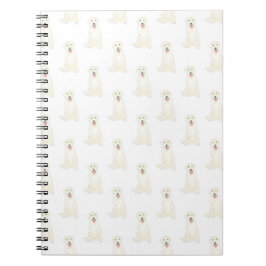 Cuaderno Bloc de notas Labrador (blanco)