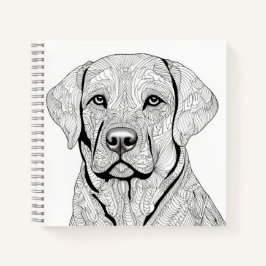 Cuaderno Bloc de notas Labrador Recuperador