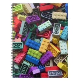 Cuaderno bloc de notas lego