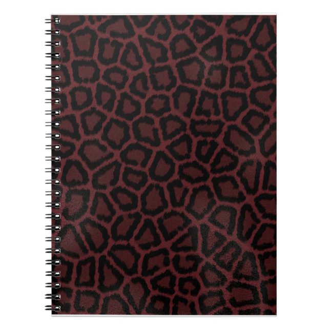 Cuaderno bloc de notas Leopard (Frente)