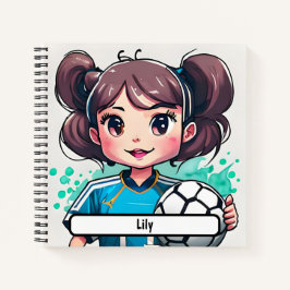 Cuaderno Bloc de notas lindo con nombre Personalizado