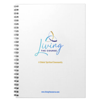 Cuaderno Bloc de notas Living The Course