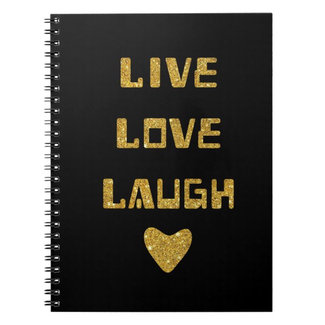 Cuaderno Bloc de notas - Llorar el amor en vivo (Frente)