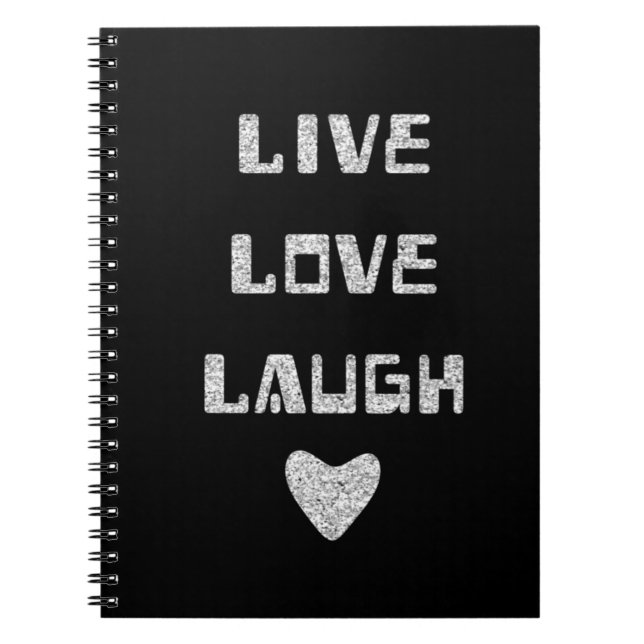 Cuaderno Bloc de notas - Llorar el amor en vivo (Frente)