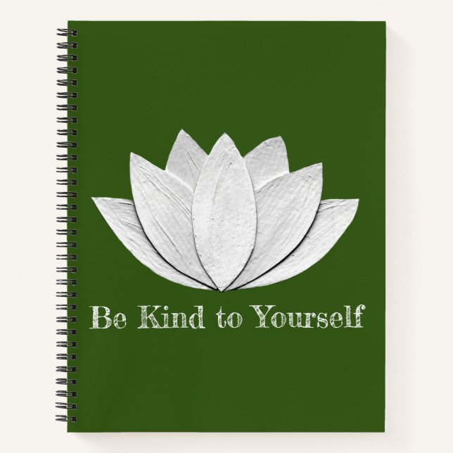 Cuaderno Bloc de notas Lotus Flower (Anverso)