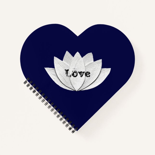 Cuaderno Bloc de notas Lotus Flower (Anverso)