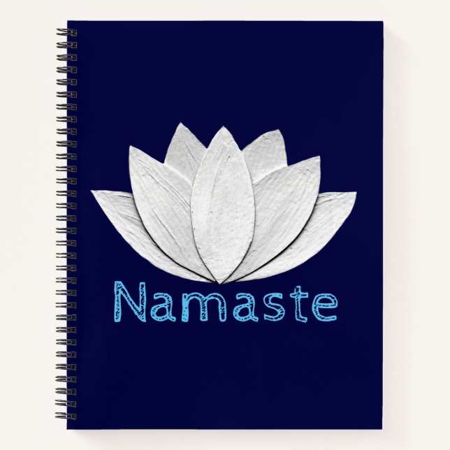 Cuaderno Bloc de notas Lotus Flower (Anverso)