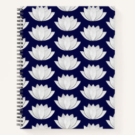Cuaderno Bloc de notas Lotus Flower