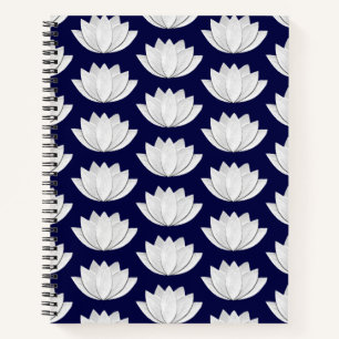 Cuaderno Bloc de notas Lotus Flower