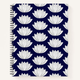 Cuaderno Bloc de notas Lotus Flower