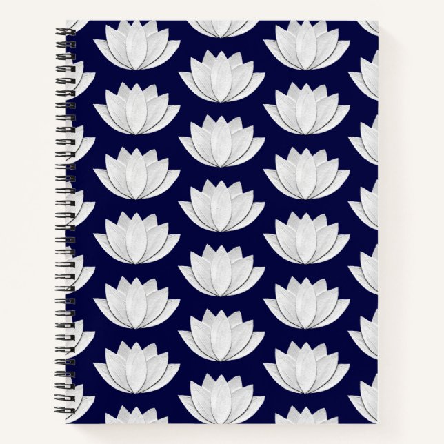 Cuaderno Bloc de notas Lotus Flower (Anverso)