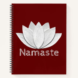 Cuaderno Bloc de notas Lotus Flower