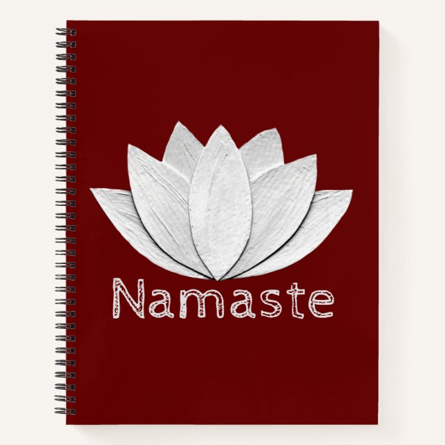 Cuaderno Bloc de notas Lotus Flower (Anverso)