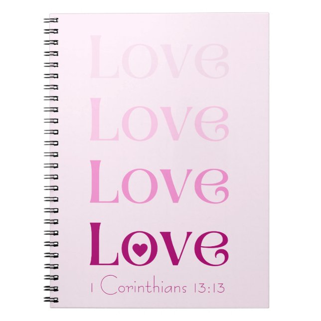 Cuaderno Bloc de notas Love Love (Frente)