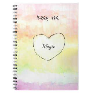 Cuaderno bloc de notas mágico