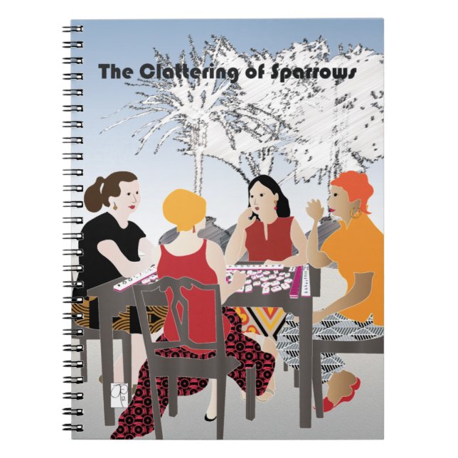 Cuaderno Bloc de notas Mah Jongg Alfresco (Frente)