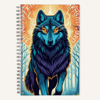 Cuaderno Bloc de notas Majestic Spirit Wolf