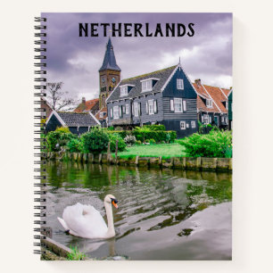 Cuaderno Bloc de notas Marken de la aldea holandesa