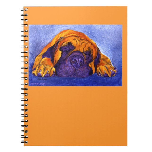 Cuaderno Bloc de notas Mastiff - "Brutus" (Frente)