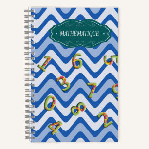 Cuaderno Bloc de notas matemático