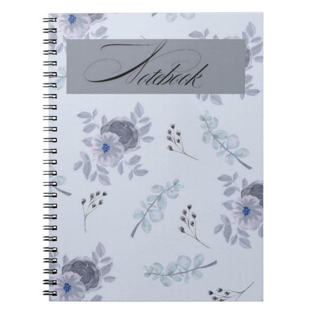 Cuaderno bloc de notas minimalista (Frente)