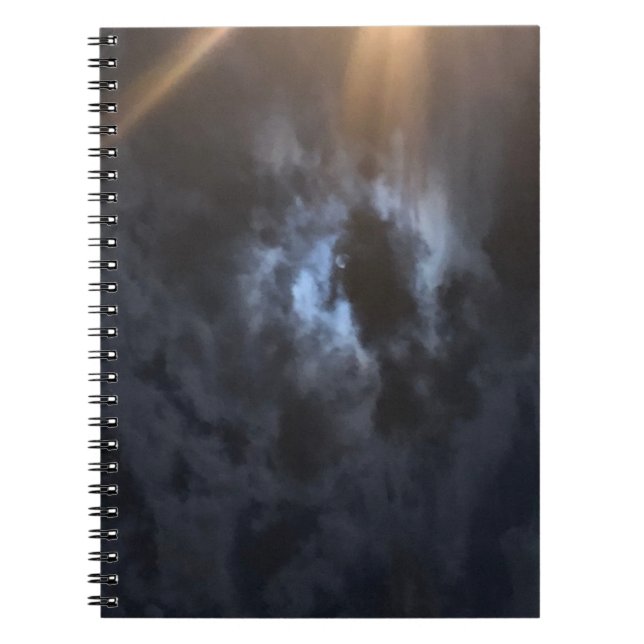Cuaderno Bloc de notas místico de la luna (Frente)