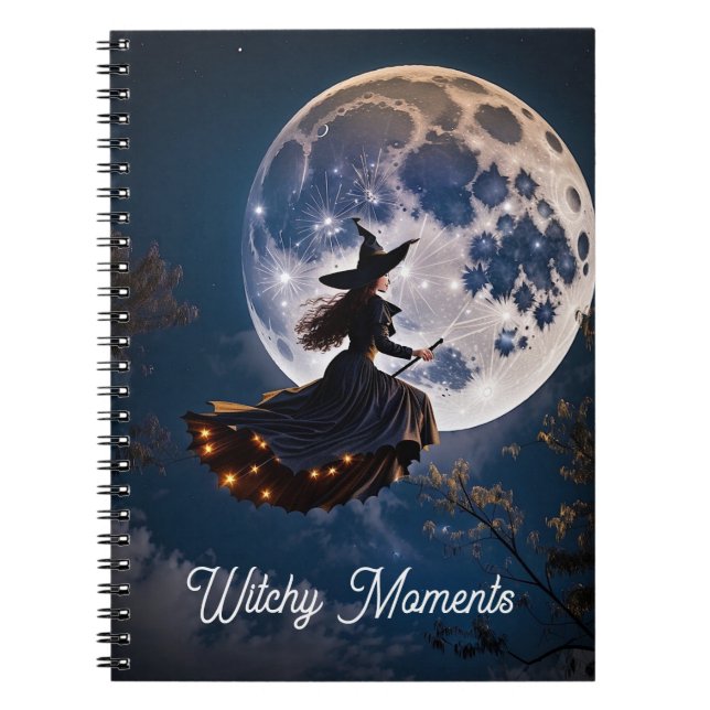 Cuaderno Bloc de notas Momentos de Brujería (Frente)