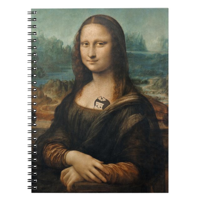 Cuaderno Bloc de notas "Mona Lisa" (Frente)