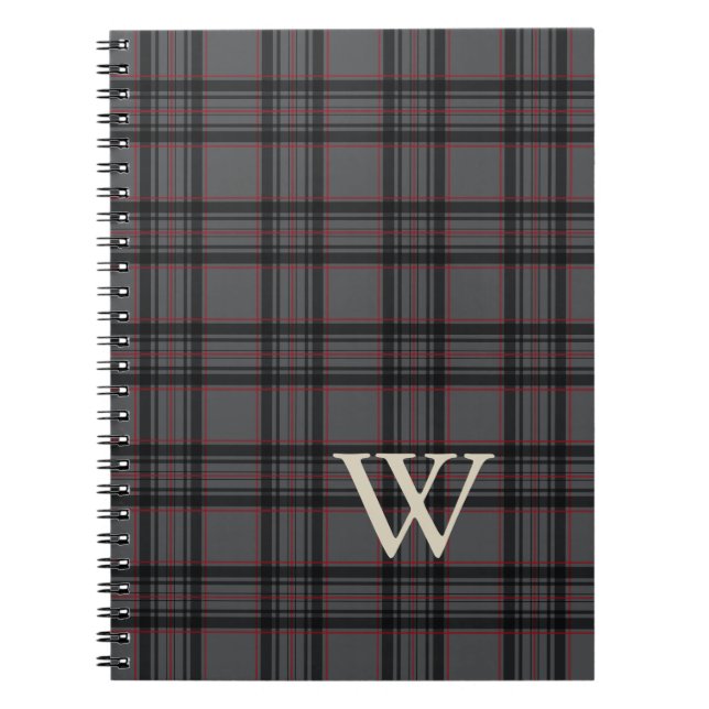 Cuaderno Bloc de notas monogramado (Frente)