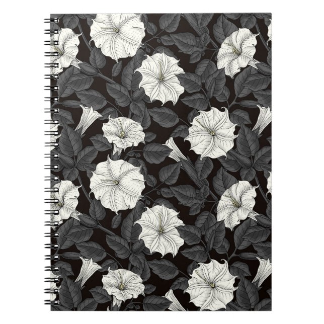Cuaderno Bloc de notas Moonflowers (Frente)