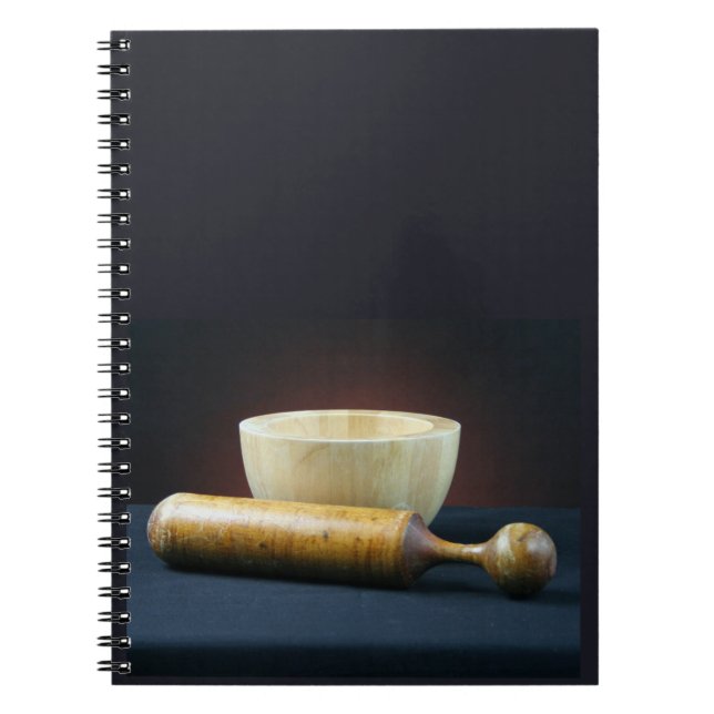 Cuaderno Bloc de notas Mortar y Pestle (Frente)