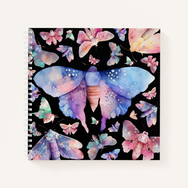 Cuaderno Bloc de notas Moth (Anverso)